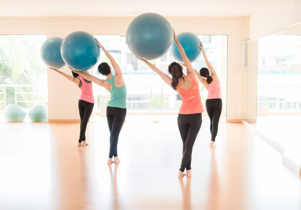 Kondicijski trening s pilates loptom